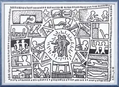 Keith Haring, (ATT.TO). Senza titolo
