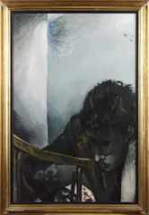 Ritratto del pittore Querzola by Ercole Pignatelli, sold Dec 2021