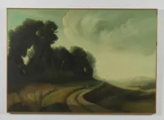 Sentiero che costeggia il bosco by Ubaldo Bartolini, sold Dec 2021