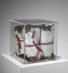 Bernard Aubertin, Jeans Bruciati, sculpture