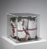 Bernard Aubertin, Jeans Bruciati, sculpture