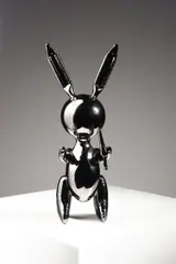 Editions Studio, Black rabbit, sculpture