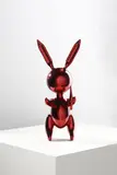 Editions Studio, Red rabbit, sculpture