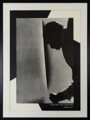 Ugo Mulas, Foto di Lucio Fontana, Milano 1969, photograph