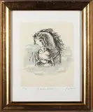 Il destriero di Achille by Giorgio de Chirico, print (other), sold Oct 2021