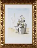 Il pittore by Giorgio de Chirico, print (other), sold Oct 2021