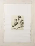 Renato Guttuso, Nudo di donna, print (other)
