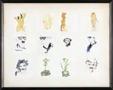 Senza titolo by Mario Schifano, 1977, enamel on canvas emulsionata, sold Oct 2021