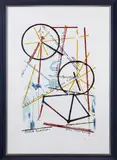 Schema di Kit bici da corsa by Mario Schifano, print (other), sold Oct 2021