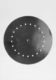 Disco spaziale (argento) by Lucio Fontana, print (other), sold Oct 2021