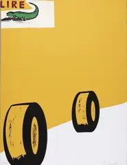 Enzo Cucchi, Lire, print (other)