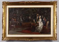 Paride Pozzato, Scena d'interno
