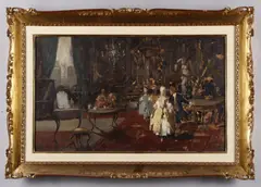 Paride Pozzato, Scena d'interno