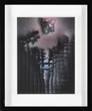 Franco Costalonga, Destrutturazione, 2003, Sul verso: firma