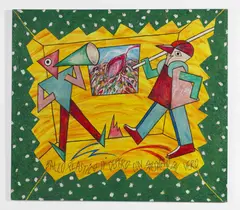 Bruno Donzelli, Ballo plastico di Depero con paesaggio dal vero