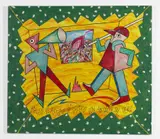 Bruno Donzelli, Ballo plastico di Depero con paesaggio dal vero