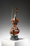 Arman, Violon Spirale, sculpture