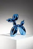 Jeff Koons, (ATT.TO). Baloon dog. Blue