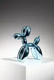 Jeff Koons, (ATT.TO). Baloon dog. Light Blue