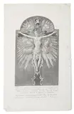 Giovanni Battista Cecchi, Miracolosa immagine del SS. Crocifisso conservata fino dall'anno 1463 dalle RR. Monache Clarisse del già Monastero di S. Chiara di Firenze, traslatate nell'anno 1837 nel monastero di Santa Elisabetta, print (other)