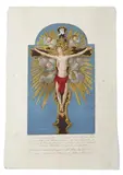 Giovanni Battista Cecchi, Miracolosa immagine del SS. Crocifisso conservata fino dall'anno 1463 dalle RR. Monache Clarisse del già Monastero di S. Chiara di Firenze, traslatate nell'anno 1837 nel monastero di Santa Elisabetta, print (other)
