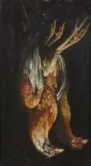 Angelo Maria Crivelli Detto Il Crivellone, Attribuito a. Natura morta con cacciagione