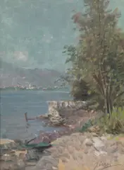 Angelo Fiessi, Paesaggio lagunare