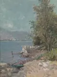 Angelo Fiessi, Paesaggio lagunare