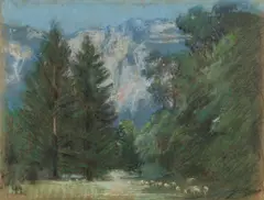 Gianbattista Bosio, Paesaggio di montagna
