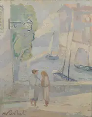 Matteo Pedrali, Il porto di Iseo
