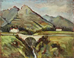 Aldo Bergamini, Paesaggio montano