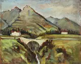 Aldo Bergamini, Paesaggio montano