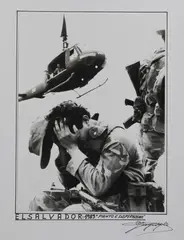 Giorgio Pegoli, Elsalvador: 1989 Pianto e disperazione, photograph