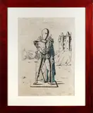 Il trovatore. Terza versione: manto verde by Giorgio de Chirico, print (other), sold Jul 2021