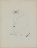 Man Ray, Ritratto di Isadora Duncan, print (other)