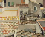 Renato Guttuso, Tetti di Bagheria, print (other)