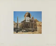 Theatre de l'Odeon by Giulio Paolini, print (other), sold Jul 2021