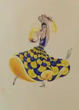 Romain de Tirtoff Erte, Ballerina spagnola