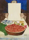 Senza titolo by Giuseppe Migneco, sold Jul 2021