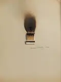 Bernard Aubertin, Dessin de feu