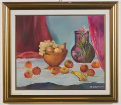Mario Bergamaschi, Vaso con frutta