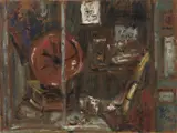 Filippo de Pisis, Bottega del rigattiere