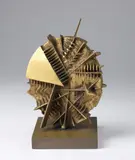 Disco pulsante, studio by Arnaldo Pomodoro, sculpture, sold Jun 2021