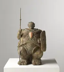 Matteo Pugliese, Native Australian Guardian, sculpture