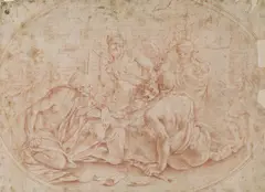 Giacomo Cavedone, Attribuito a. Cristo coronato di spine