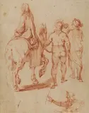 Jan Miel, Viandanti di spalle