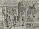 Jean Jacques Marie Huvé, Vue perspective d'un Museum