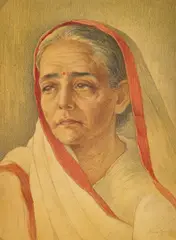 Boris Georgiev, Ritratto di Kasturba Gandhi