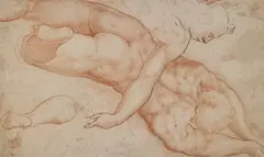 Marcello Venusti, Seguace di. Studio di nudo maschile