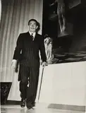 Ezio Vitale, Salvador Dalì a Palazzo Rospigliosi, Roma 1954, photograph
